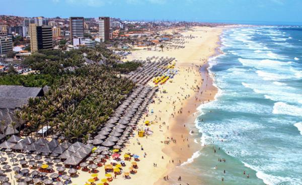 Hotel Tulip Inn - Flat - Beira Mar Fortaleza Bagian luar foto